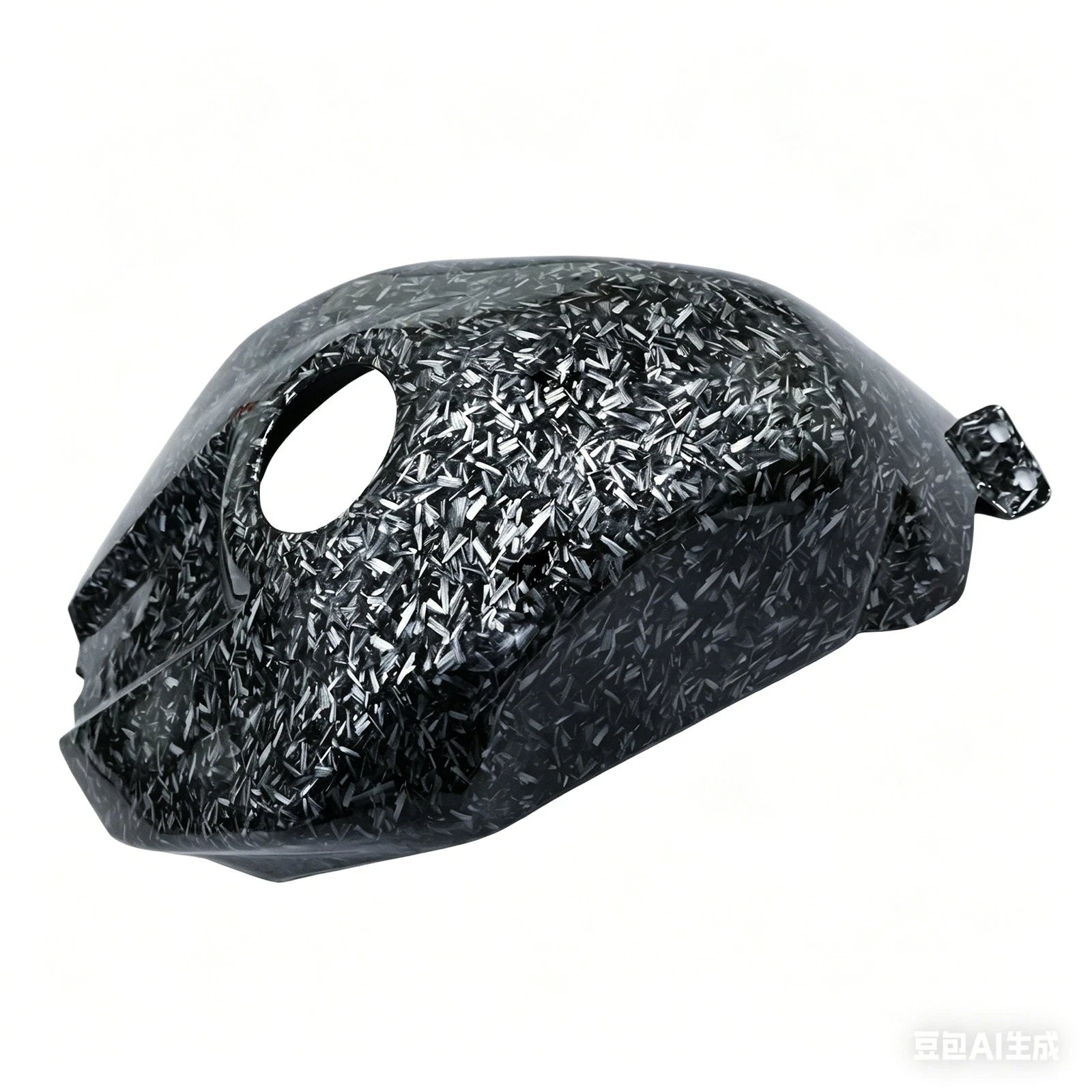 Forged Carbon Fiber Fuel Gas Tank Cover for Yamaha YZF R1 (2009–2014)