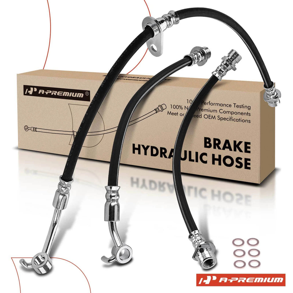 3X Rear Brake Hydraulic Hose for Honda HR-V (2016–2021)