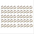 50pcs 5/16" 8mm Spring clip clamp for Fuel Oil Line Silicone Vacuum Hose