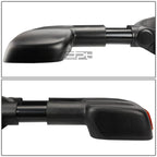 Set of 2 Power Heated LED Signal Light Towing Mirrors for GM GMT800 (2003–2007)