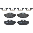 Set of 4 Disc Brake Pads for Lincoln LS (2000–2006)
