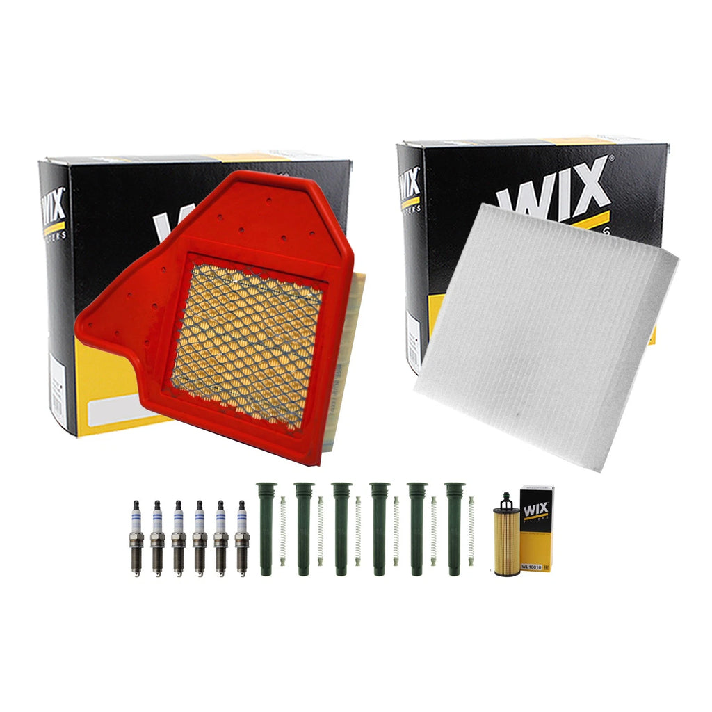 Tune Up Kit with 6 Spark Plugs & Boots for Dodge C/V Grand Caravan Routan (2008–2019)
