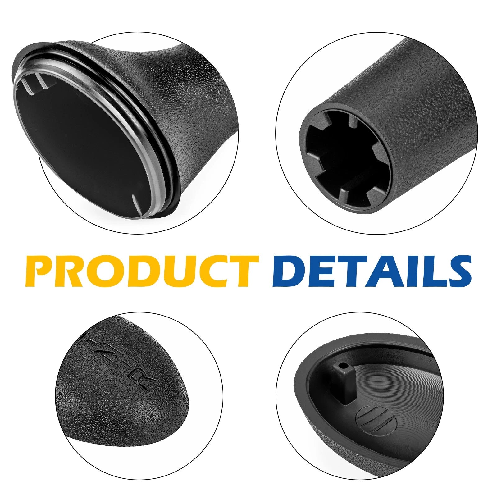 Shift Lever Knob & Cover for Polaris UTV 2X4 4X4 1500 (Series 10 & 11)