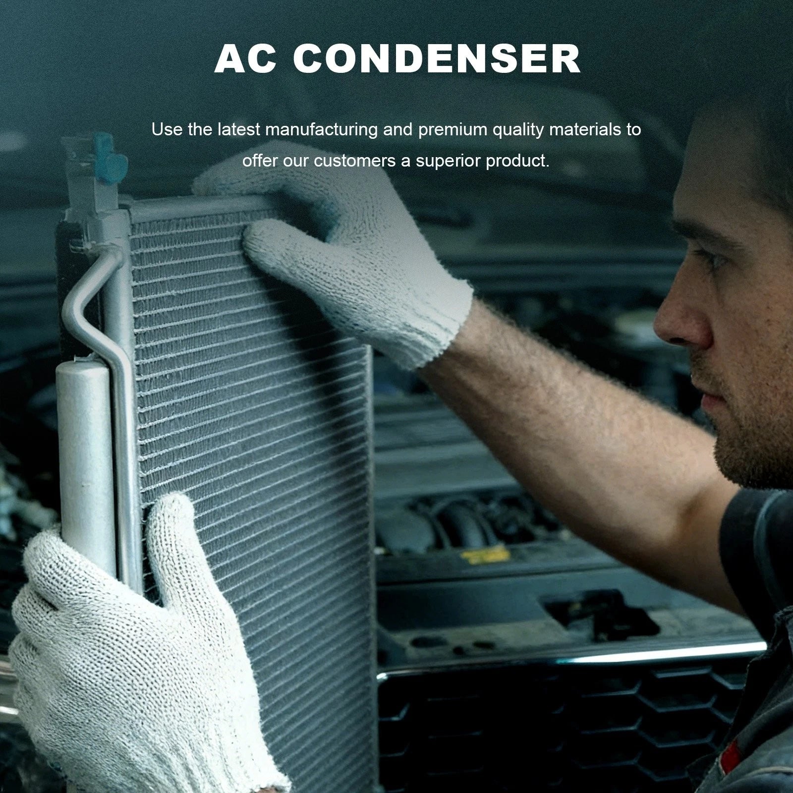 AC Condenser for Ram ProMaster 1500 2500 3500 (2014–2018)