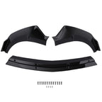 Front Bumper Accent for Mercedes E-Class Sport Package (2017–2019) Gloss Black