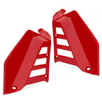 Set of 2 Red Radiator Shrouds for Honda ATC250R (1985–1986)