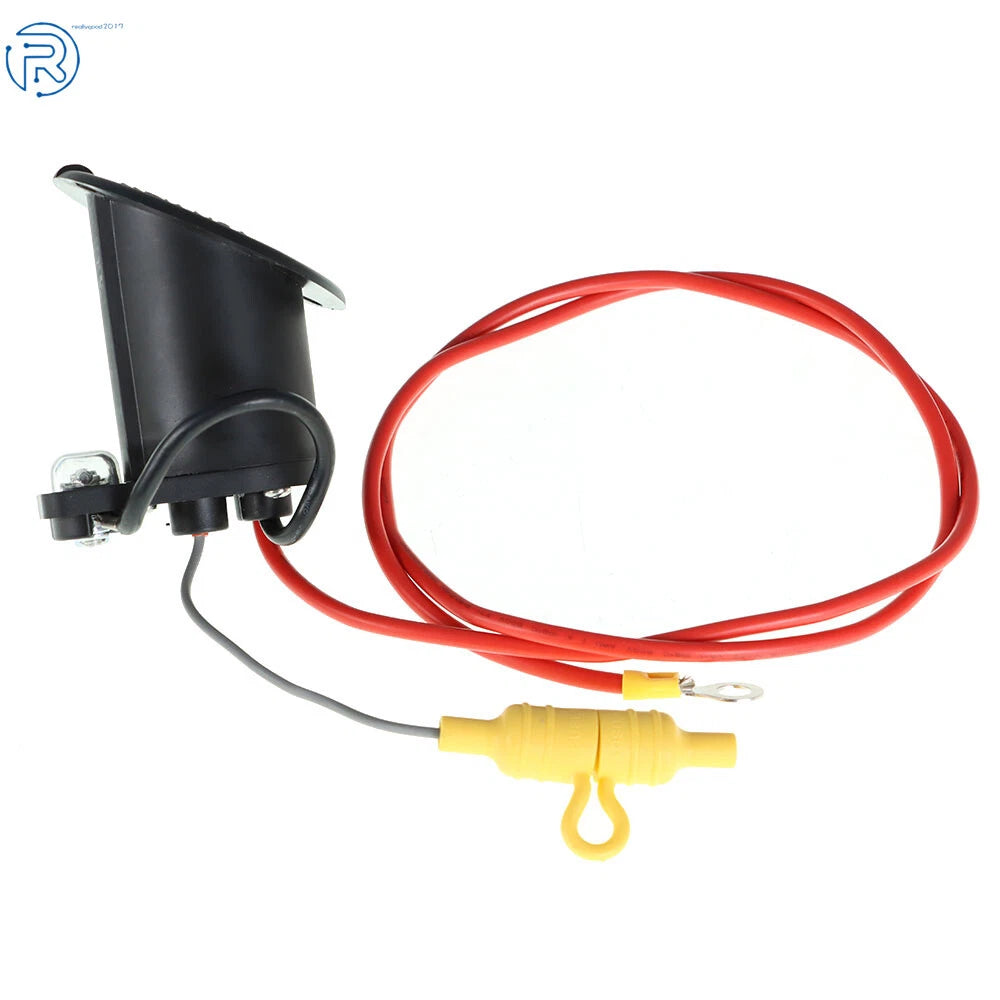 48 Volt DC Charger Receptacle & Fuse Assembly for Club Car DS