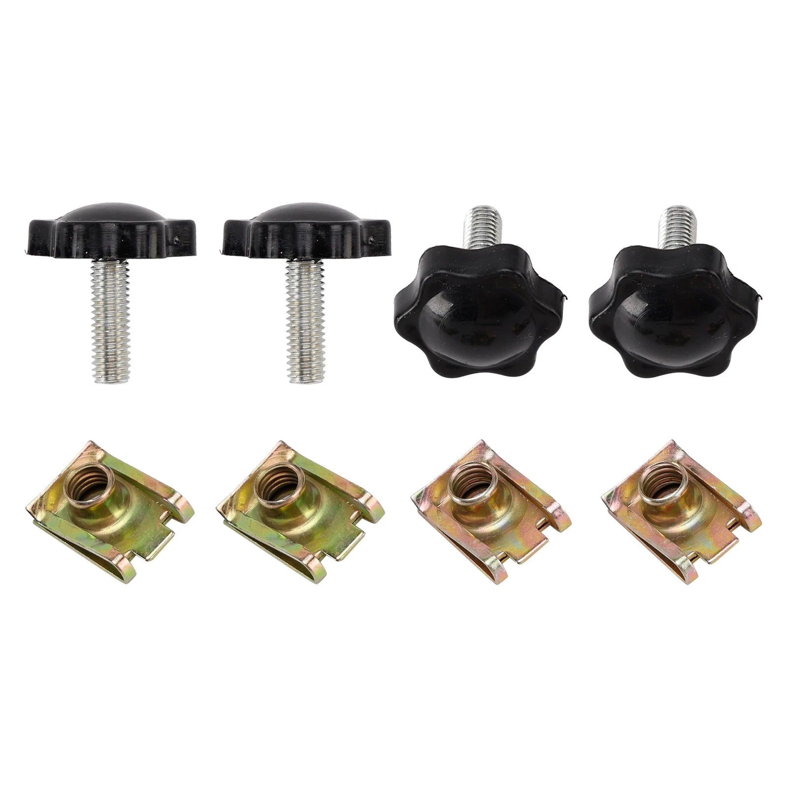 4X Saddle Bag Safety Bolts Theft Deterrent Locks Kit for Touring (1993–2018)