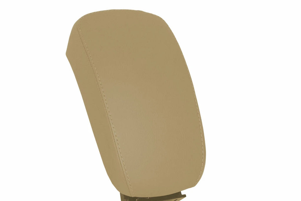Leather Center Console Lid Armrest Cover for Kia Sportage (2005–2010) Beige