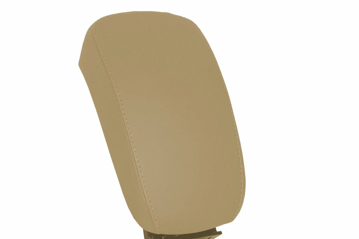 Leather Center Console Lid Armrest Cover for Kia Sportage (2005–2010) Beige