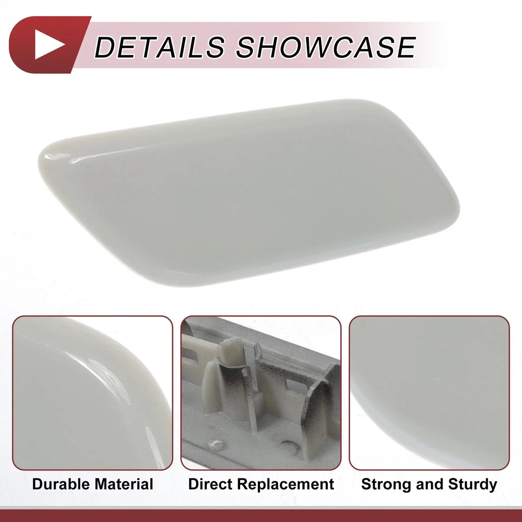 Front Right Washer Nozzle Cover for Lexus LX570 (2013-2015) Unpainted 1 x