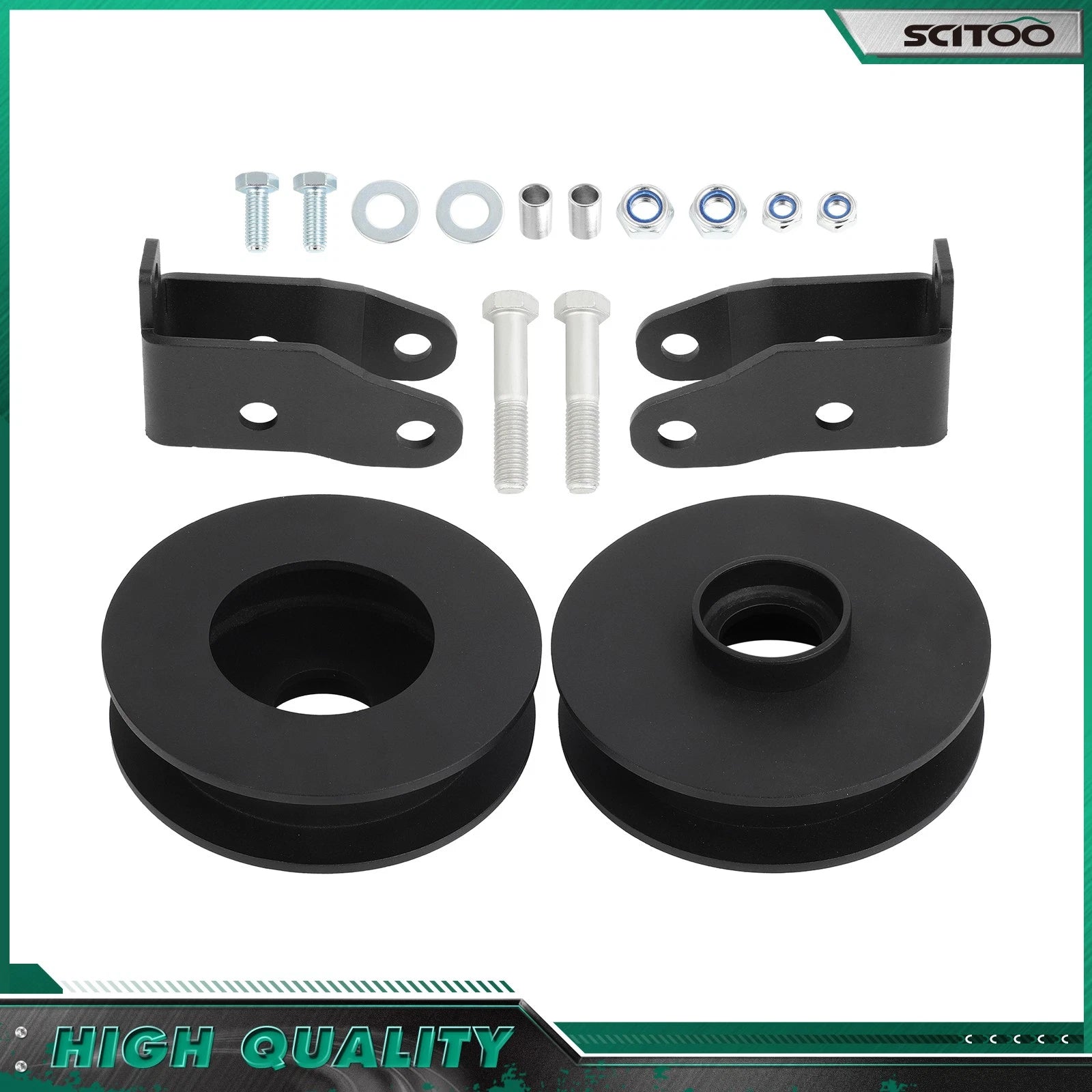 2" Rear Leveling Lift Kit & Shock Bracket for Dodge Ram 2500 (2014–2022)