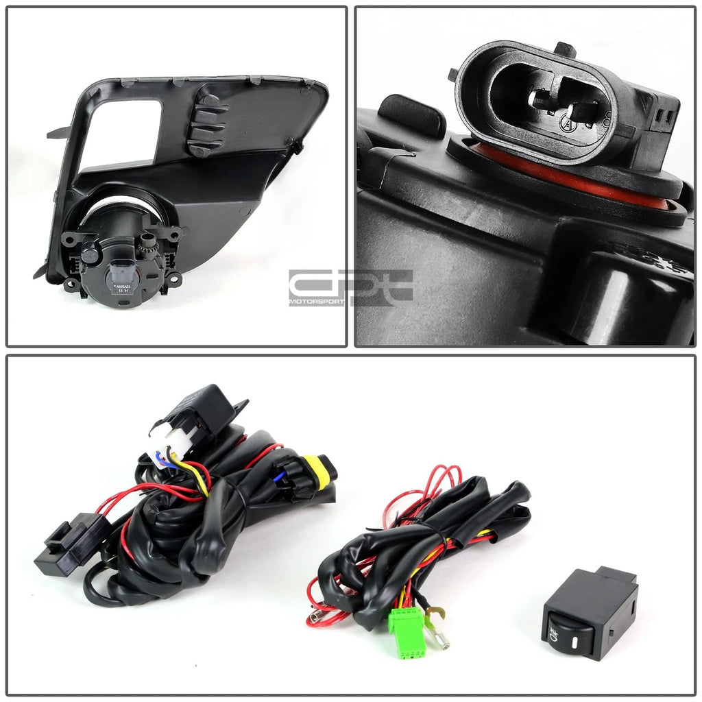 Fog Light Lamp + Switch Kit for Subaru WRX/STI (2015–2017) - Yellow Lens