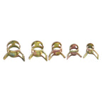 50X Stainless Steel Spring Clips Fuel Oil Water Hose Tube Clamp Fastener UK