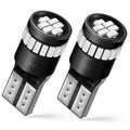 2X T10 Blue Wedge Bulbs for Car Interior Lighting