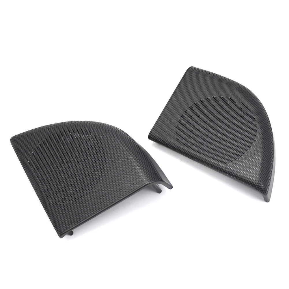 Pair Side Door Speaker Horn Covers for Mercedes Benz C-Class CLC-Class (2001–2015)