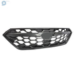 Front Bumper Upper Grille for Subaru WRX (2022-2024) Dark Gray Plastic