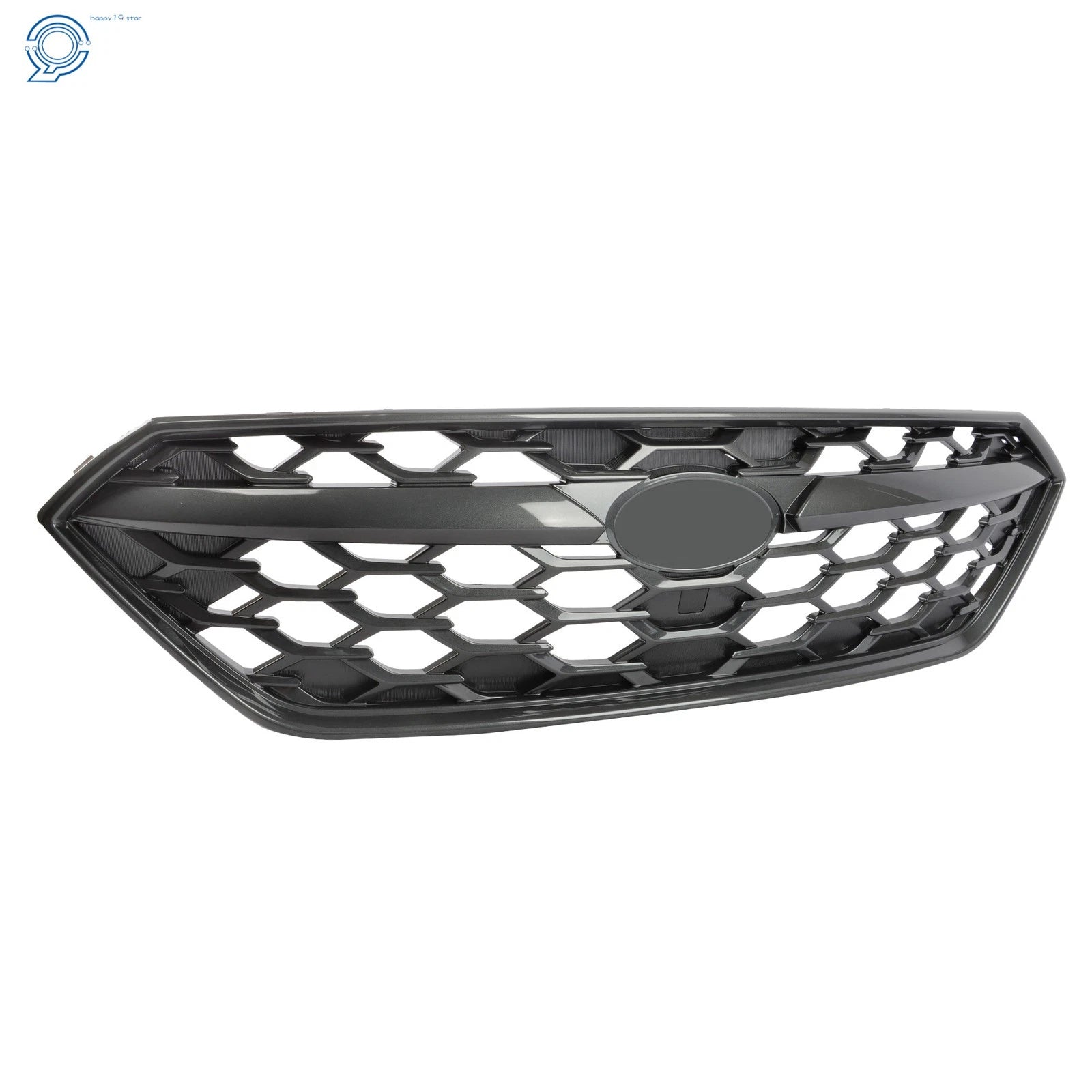 Front Bumper Upper Grille for Subaru WRX (2022-2024) Dark Gray Plastic