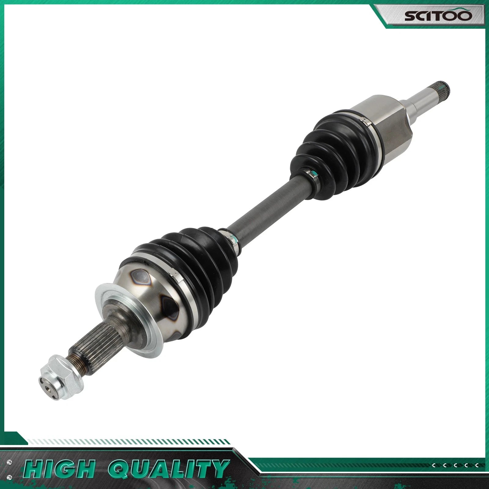 Front Left CV Axle Assembly for GMC Terrain, Chevrolet Equinox (2018–2021)