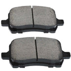 Set of 2 Front Disc Brake Rotors & Ceramic Pads for Chevy Malibu (2004–2012)