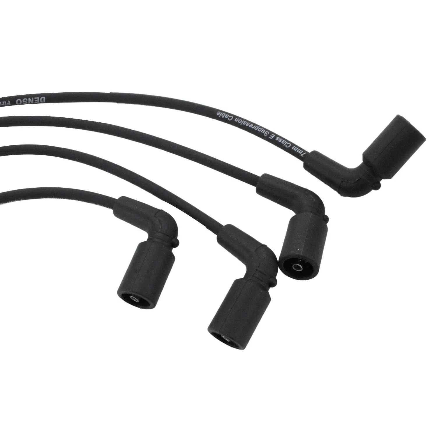 Set of 4 Ignition Spark Plug Wires for Chevy Aveo Pontiac Wave (2004–2011)