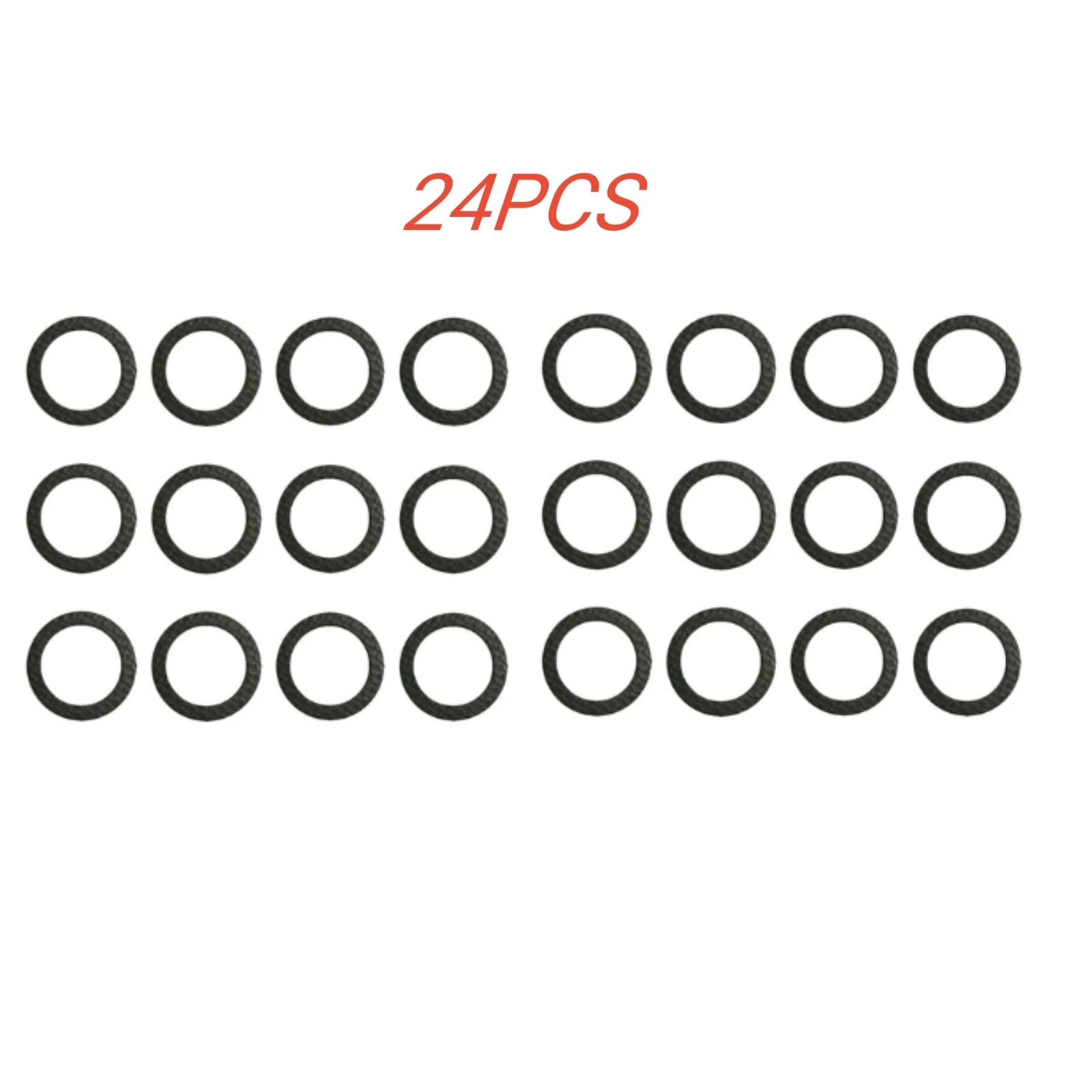 24 Pack Drain Plug Screw Seal Gasket Kit for Mercruiser (12-19183, 12-19183Q02)