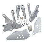 Front Rider Driver Footrest Footpegs Bracket for Kawasaki ZX10R (2006–2010)