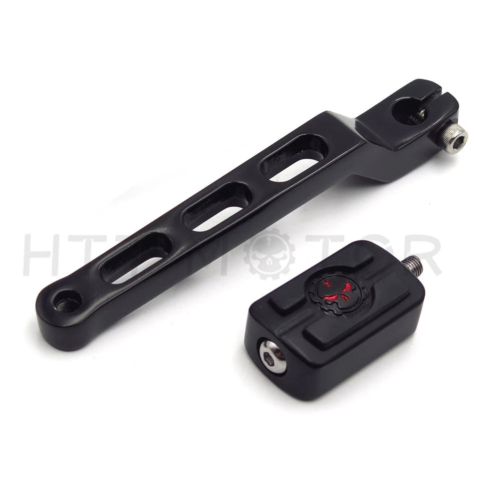 Rear Heel Shift Lever Skull Shifter Peg for Harley Road Glide (2015–2018)