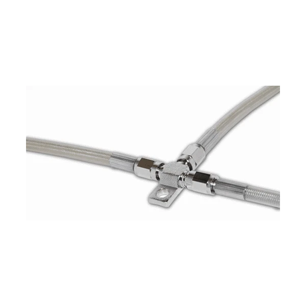 Extended Steel Braided Front Brake Line Kit for Yamaha YFZ450 (2004–2023)