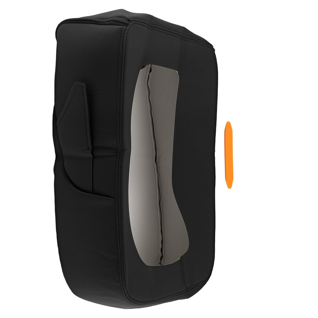Armrest Cover Console Lid for GMC Yukon XL, Sierra, Chevrolet Tahoe (2007–2014) Leather