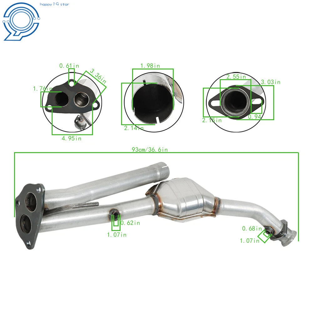 Y Pipe Catalytic Converter for Ford Ranger (2004-2006)