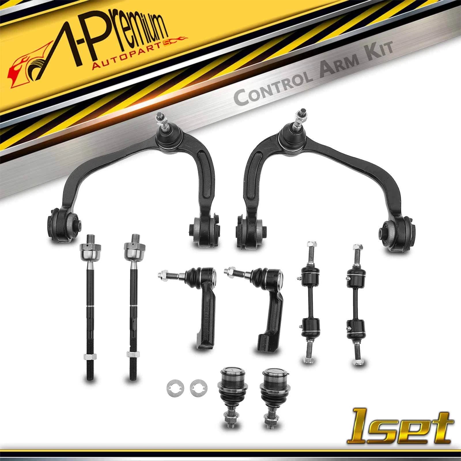 10x Front Control Arm with Ball Joint for Ford F-150 (2009–2014) 4WD