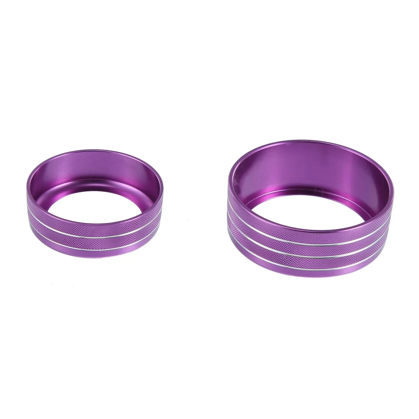 Purple Paddle Shifter AC Volume Knob Cover Ring Trim for Dodge Charger (2011-2023)