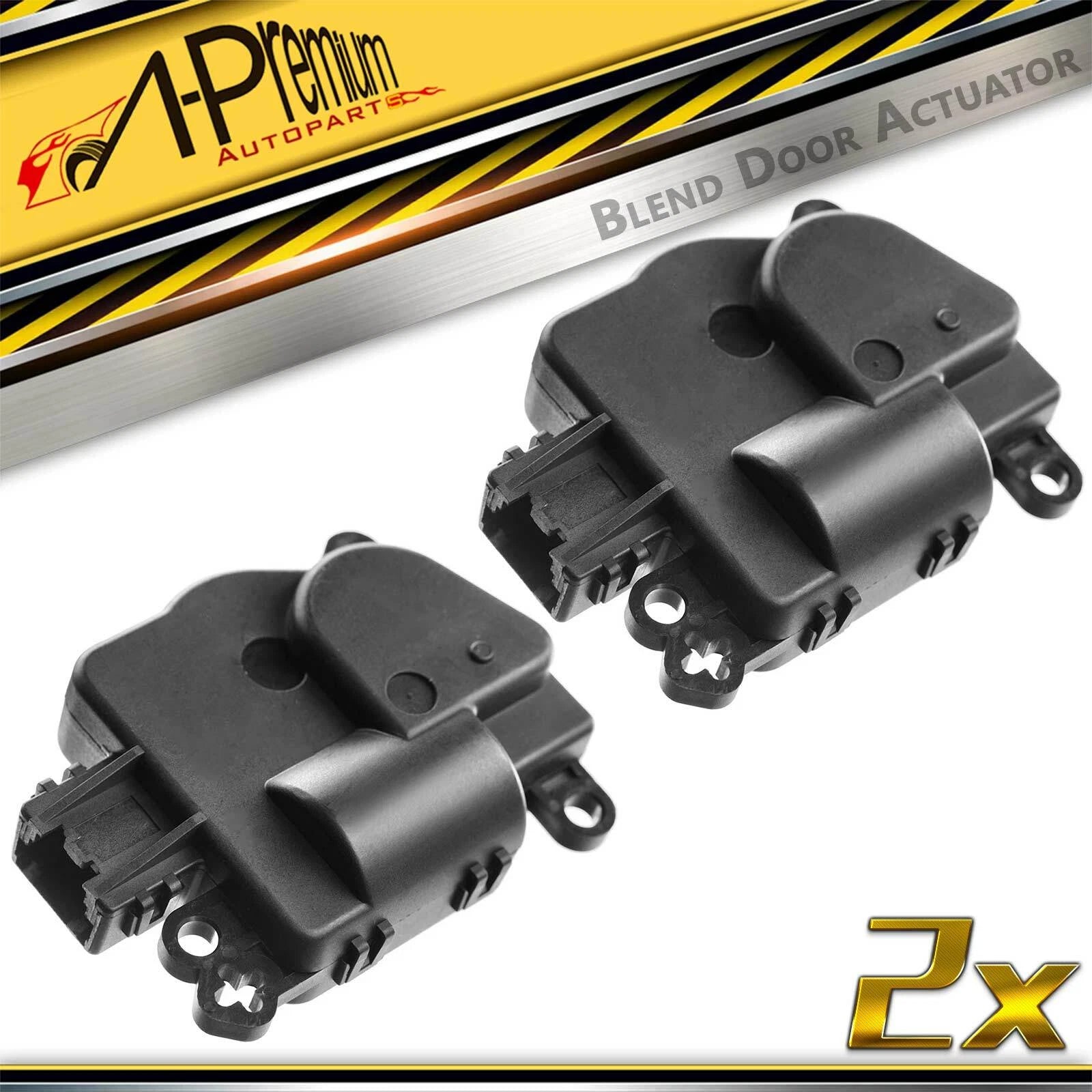 2X Blend Door Actuator for Ford Freestar Mercury Monterey (2004–2007)