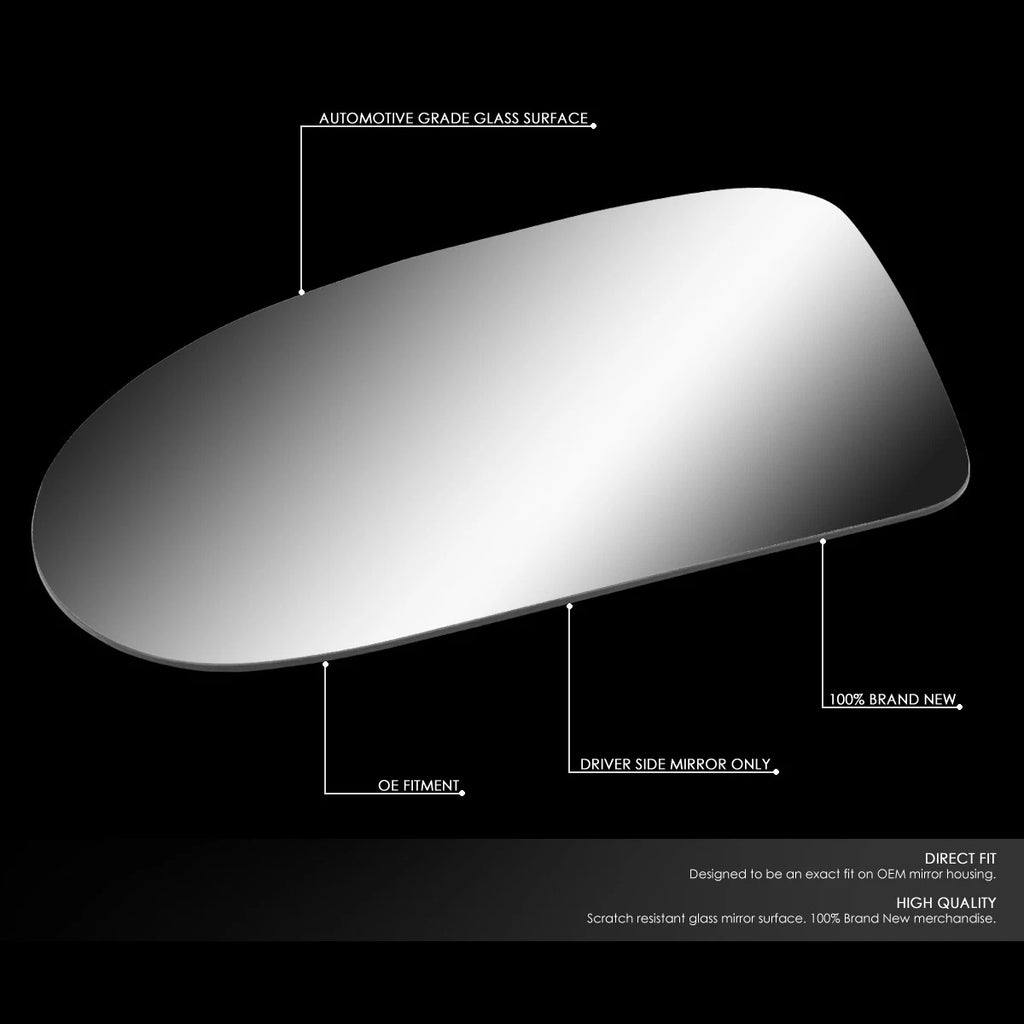 Left Side Rear View Mirror Glass for Buick LeSabre/Regency (1992–1999)