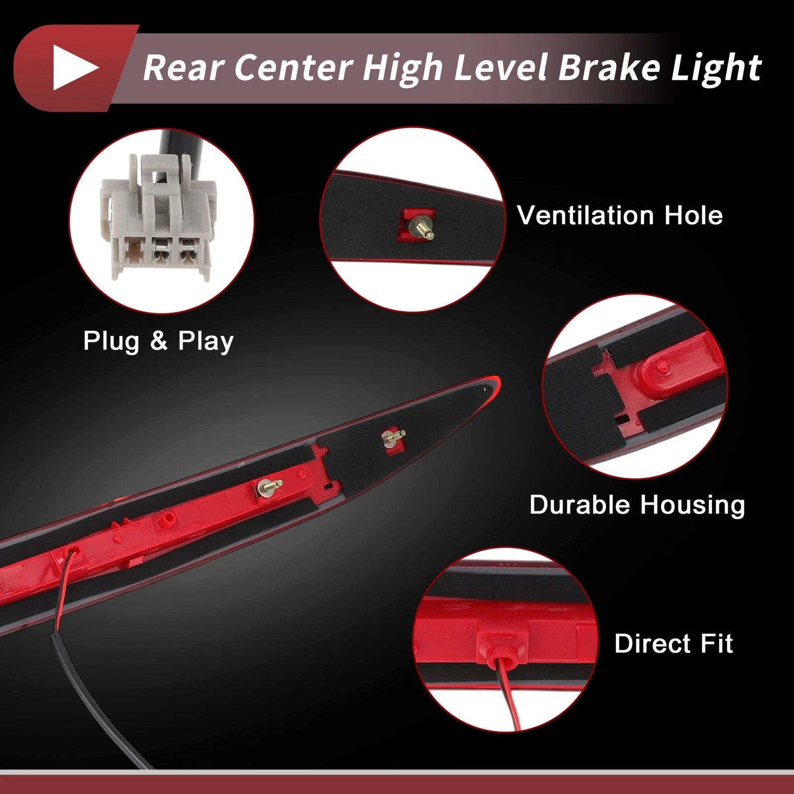 LED Third Brake Light for Honda Accord (2006–2007) No. 34270SDAH11