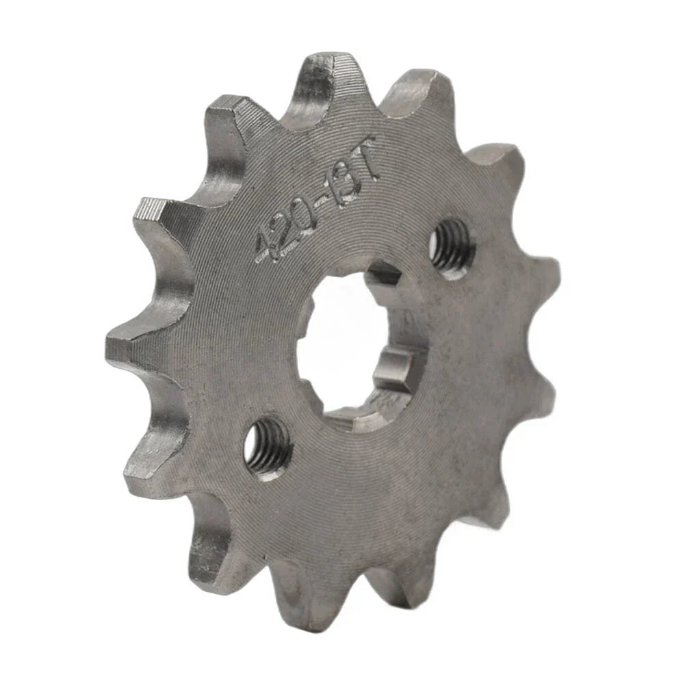 1x 420 Chain 13T Front Sprocket for 50 70 90 110 125 140cc ATV Dirt Bike