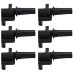 Set of 6 Coil Packs for Jaguar S-Type V6 3.0L (2000–2003) FD-496 1W4U12A366AA