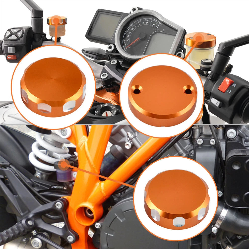 Brake Clutch Reservoir Cap for KTM 690 Duke, 1290 Super Duke R (2016–2023)