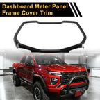 Dashboard Meter Panel Frame Cover for Chevy Colorado (2023–2024) Carbon Fiber