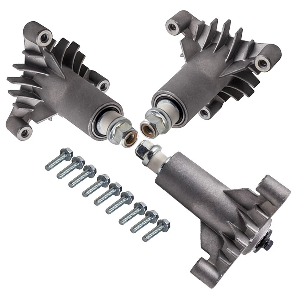 3X Spindle Assembly for Husqvarna Craftsman 42" Deck (532130794, 130794, 532128774)