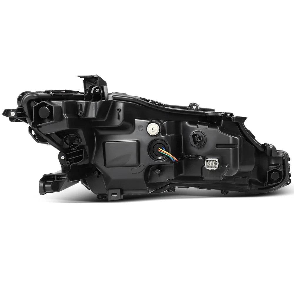 Set of 2 Black Housing Headlights for Toyota Camry (2018–2022)