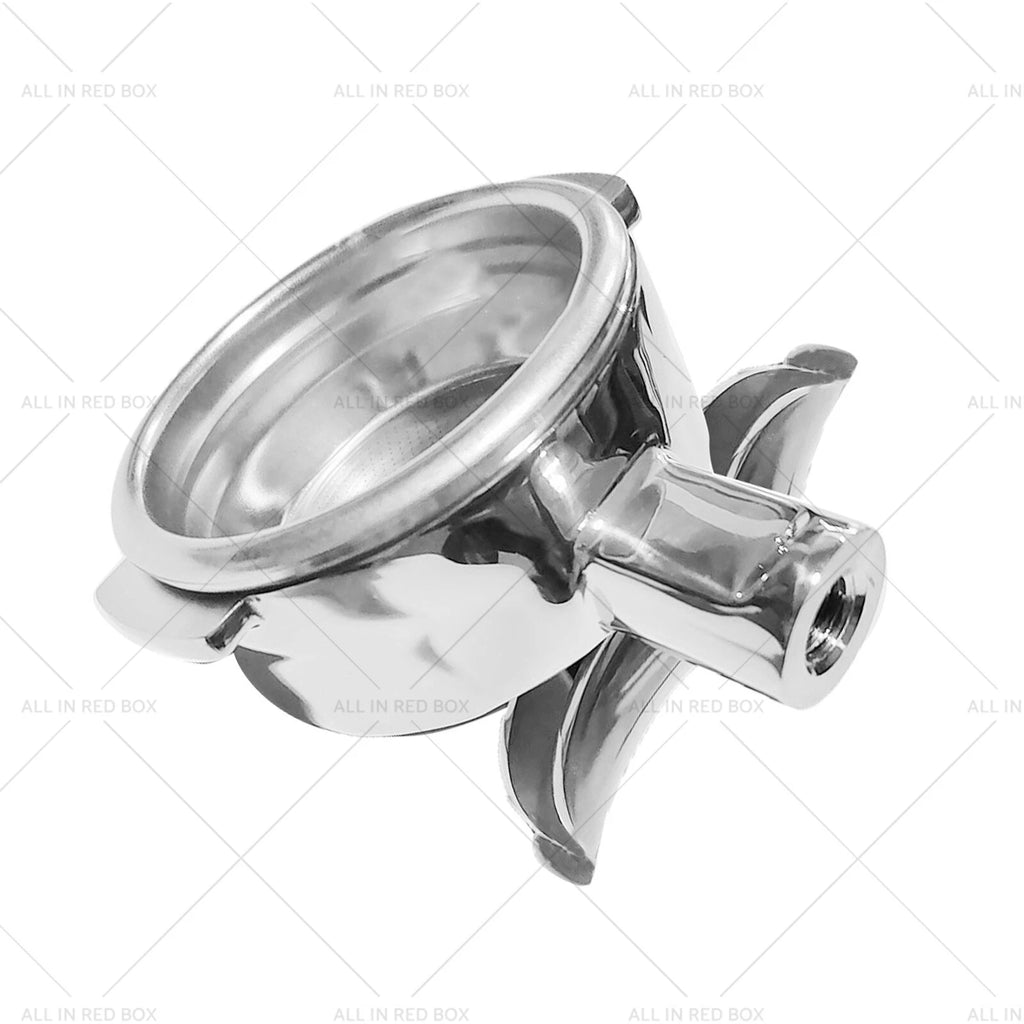 58mm Portafilter for La Marzocco (2 Spout Basket, Wood Handle)