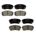 Set of 4 Bosch Ceramic Brake Pads for Hyundai Kona (2018–2020)