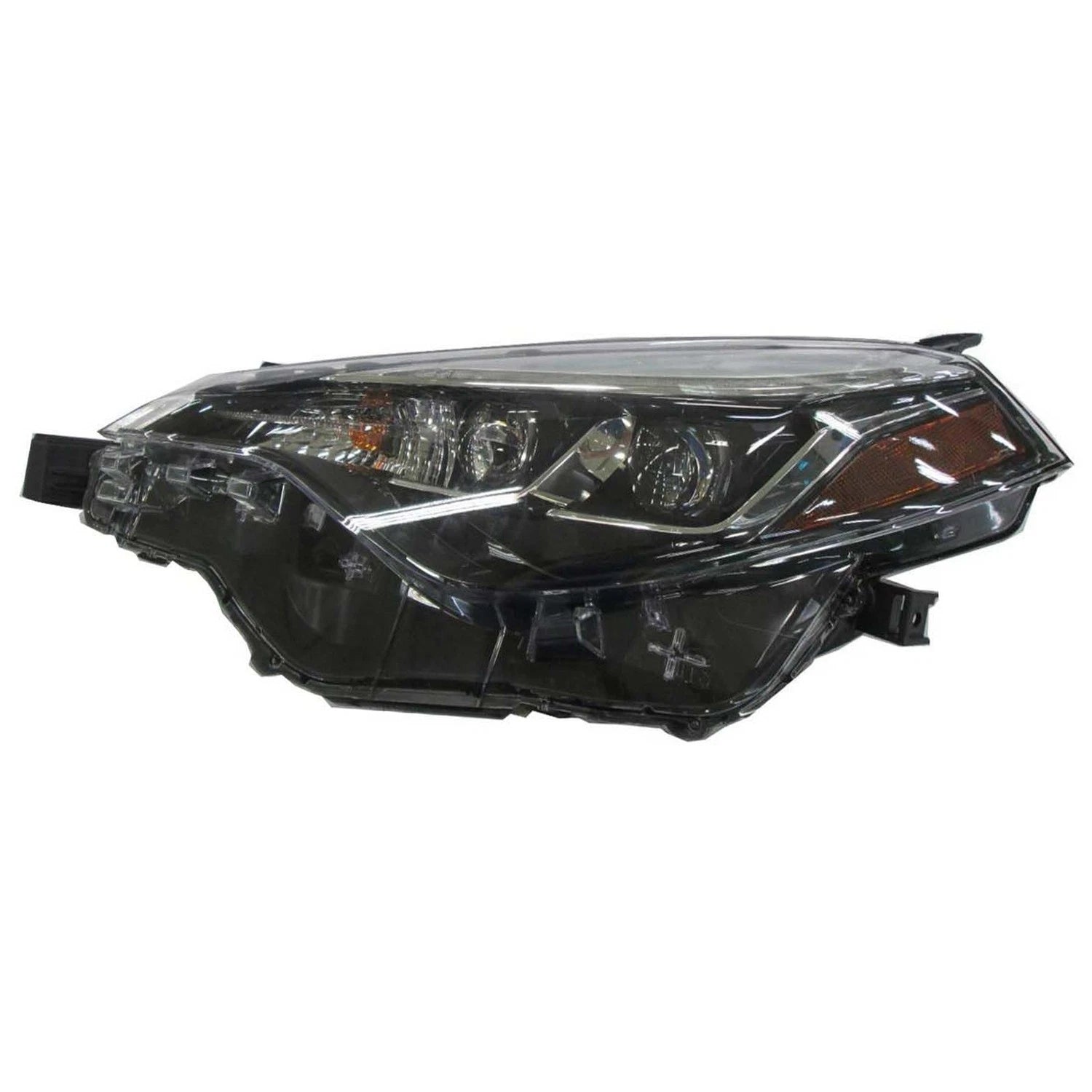 Replacement Driver Side Headlight Assembly Multi LED with LED Accent for Toyota