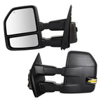 Towing Mirrors for Ford F150 (2015–2018) Power Heated Puddle Turn Signal 22 Pin