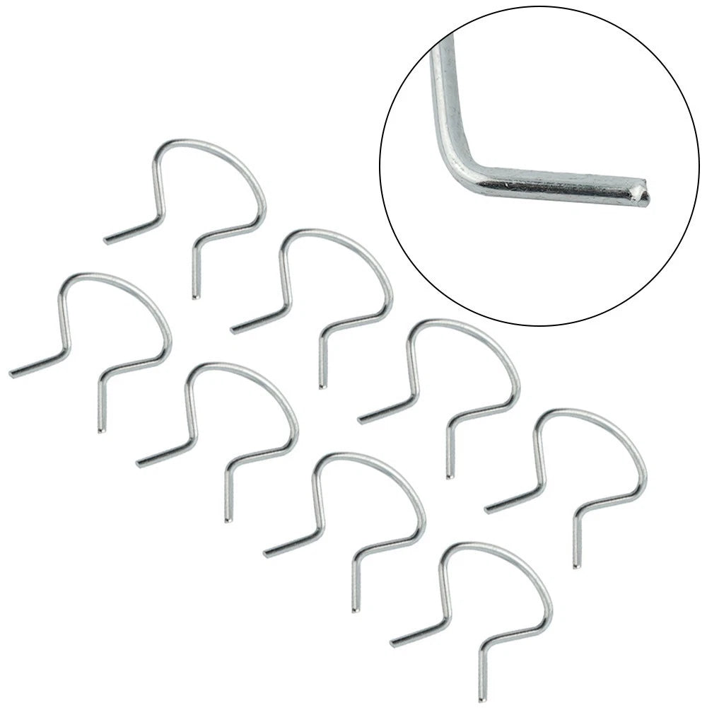 Set of 8 Door Handle Window-Crank Retainer Horseshoe Clips for Chevrolet Pontiac