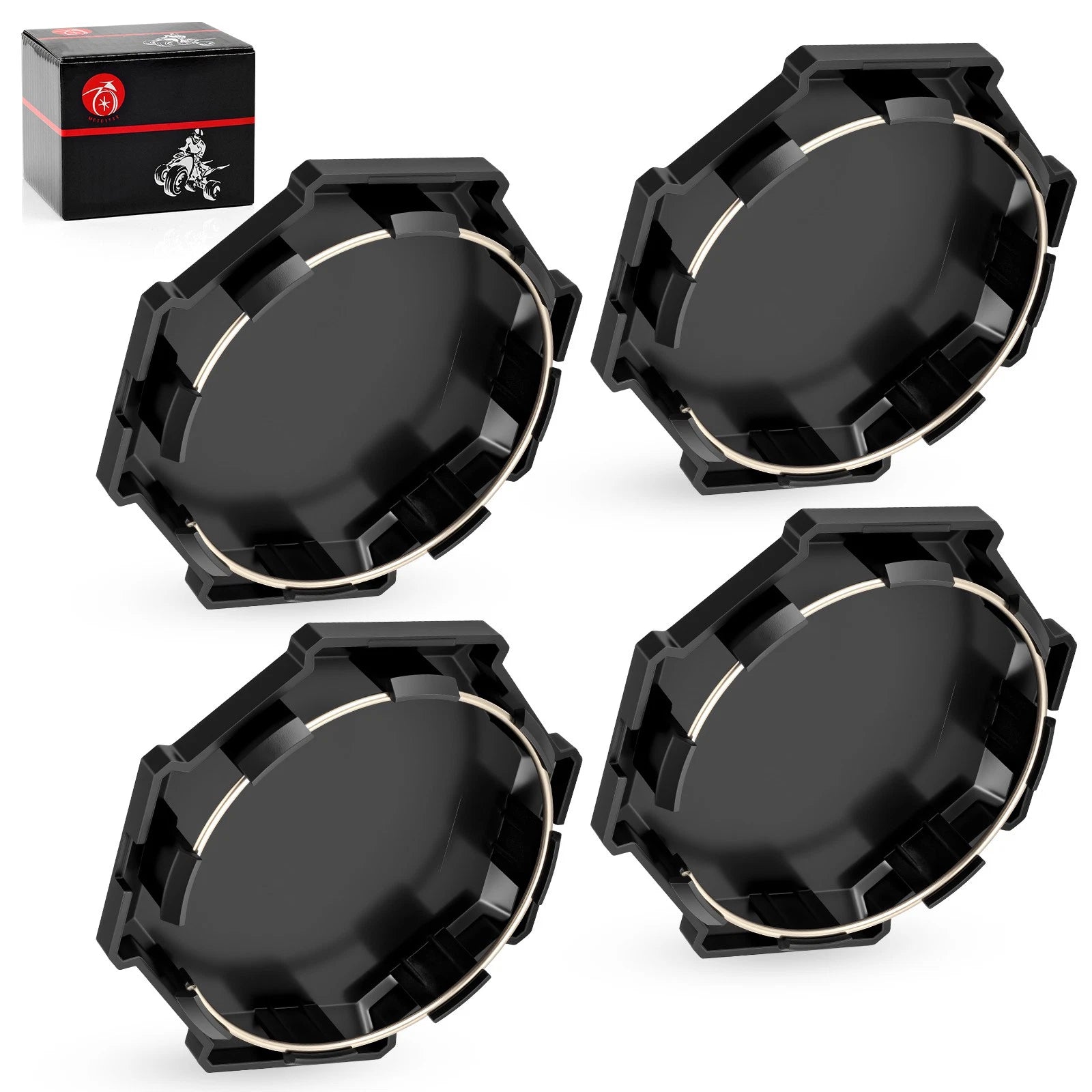 4 Pack Wheel Hub Caps for Polaris Sportsman XP 1000 / Touring XP 1000 (2017–2024)