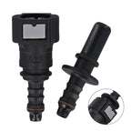 Straight Fuel Line Quick Disconnect Hose Connector for 8mm & 6.35mm Hoses