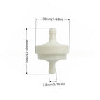 Inline Fuel Filter Replacement Kit for